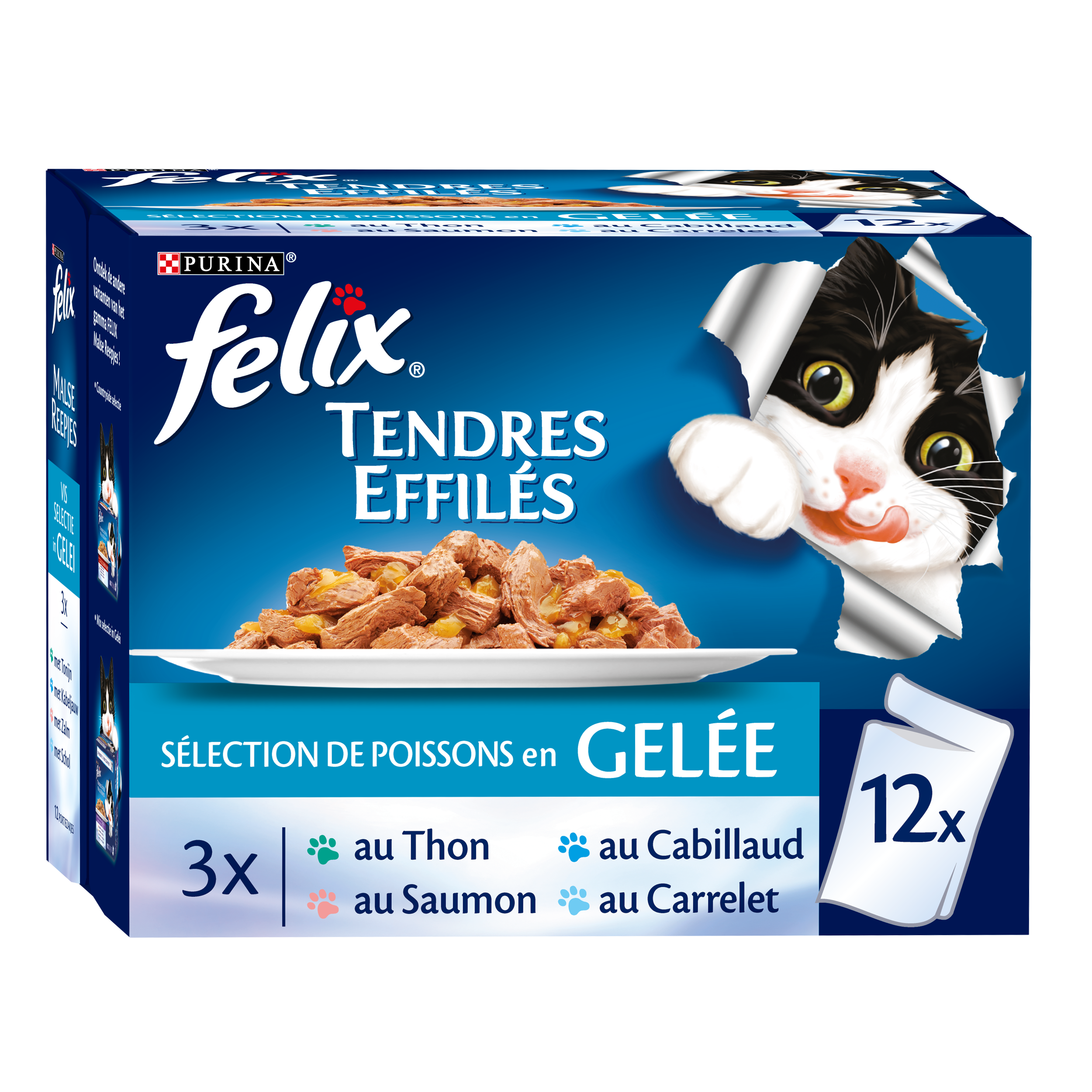 Felix Effilés poisson 12x100g