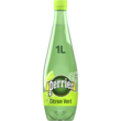 PERRIER Eau gazeuse aromatisée au citron vert bouteille 1l