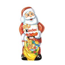KINDER Père Noël en chocolat 1 pièce 160g