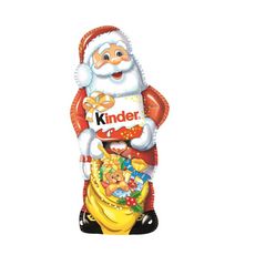 KINDER Père Noel en chocolat 1 pièce 110g