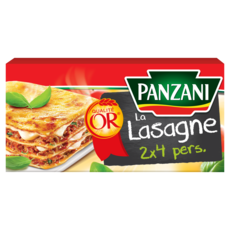 PANZANI Lasagnes 2x4 personnes 500g