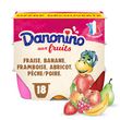 DANONINO Yaourts aux fruits panachés 18x50g