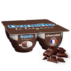 DANETTE Liégeois chocolat 4x100g