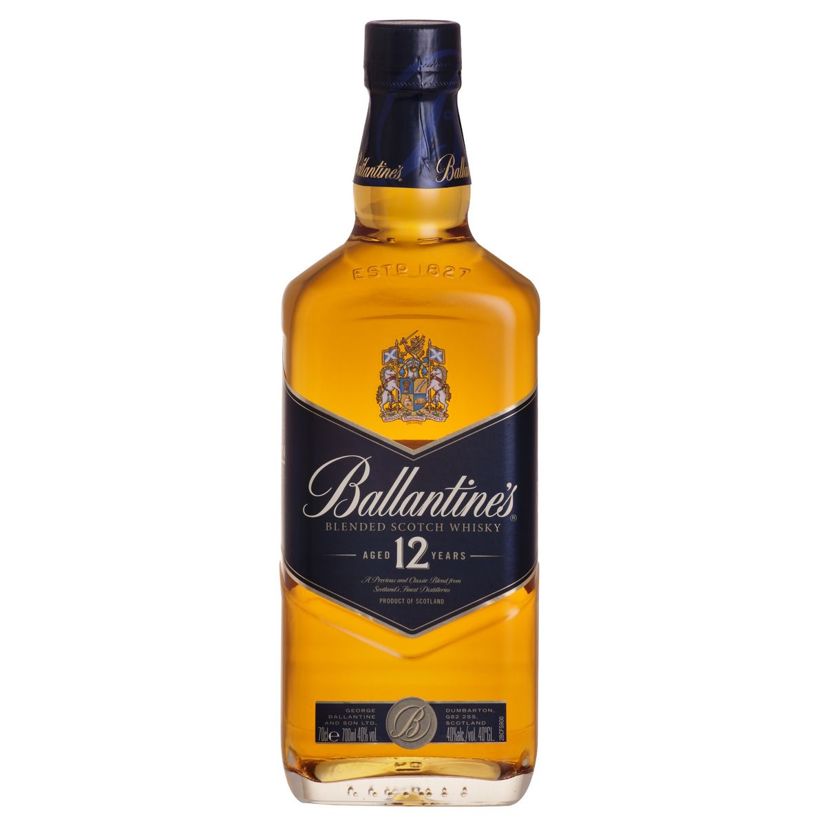 ballantines scotch whisky ecossais blended malt 12 ans 40 70cl pas cher a prix auchan