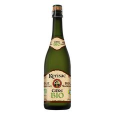 KERISAC Cidre bio brut traditionnel 6% 75cl