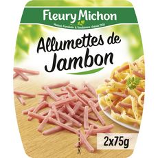 FLEURY MICHON Allumettes de jambon 2x75g