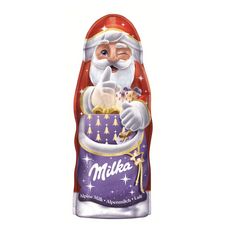 MILKA Père Noël en chocolat au lait 1 pièce 90g