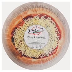 FIOREMILIA Pizza 4 fromages fabriquée à la main en Italie 400g