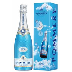 POMMERY AOP Champagne brut Blue Sky avec étui 75cl