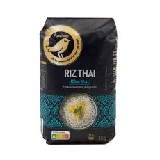 AUCHAN GOURMET Riz parfumé thaï prêt en 12 min 1kg