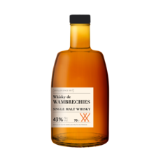 DISTILLERIE DE WAMBRECHIES Whisky single malt 43% 70cl