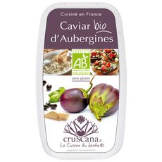 CRUSCANA Caviar d'aubergines bio 100g