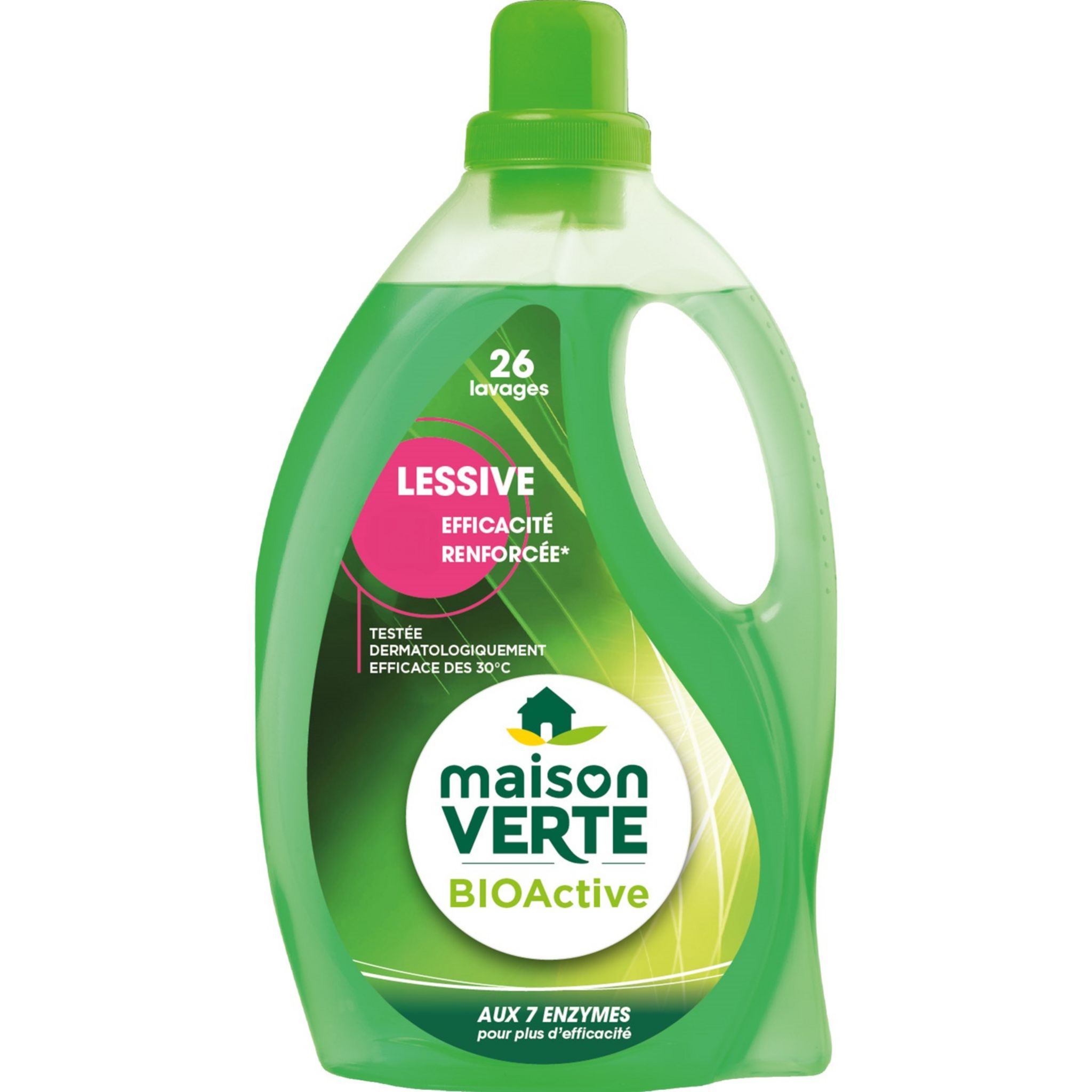 Maison Verte Lessive Liquide Bio Actif 2en1 26 Lavages 1 8l Pas Cher A Prix Auchan