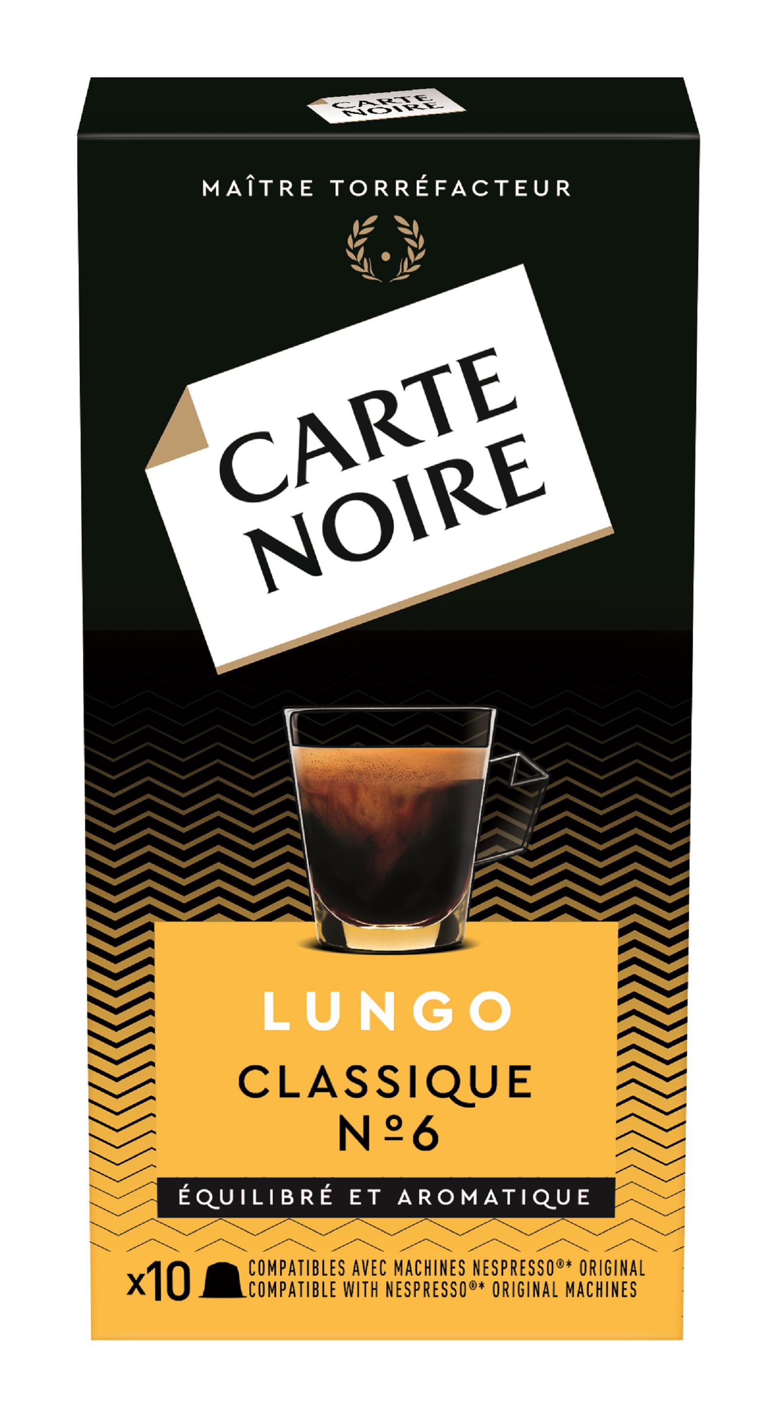 10 Paquets de 10 Capsules L'Or Espresso Café - Delizioso Intensité 5 -  compatibles Nespresso –