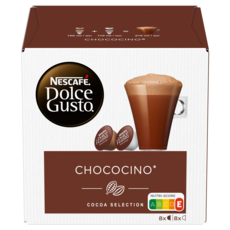 DOLCE GUSTO Capsules de chocolat au lait Chococino compatibles Dolce Gusto 2x8 capsules 256g