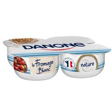 DANONE Fromage blanc nature 3,2% MG 4x100g 4x100g