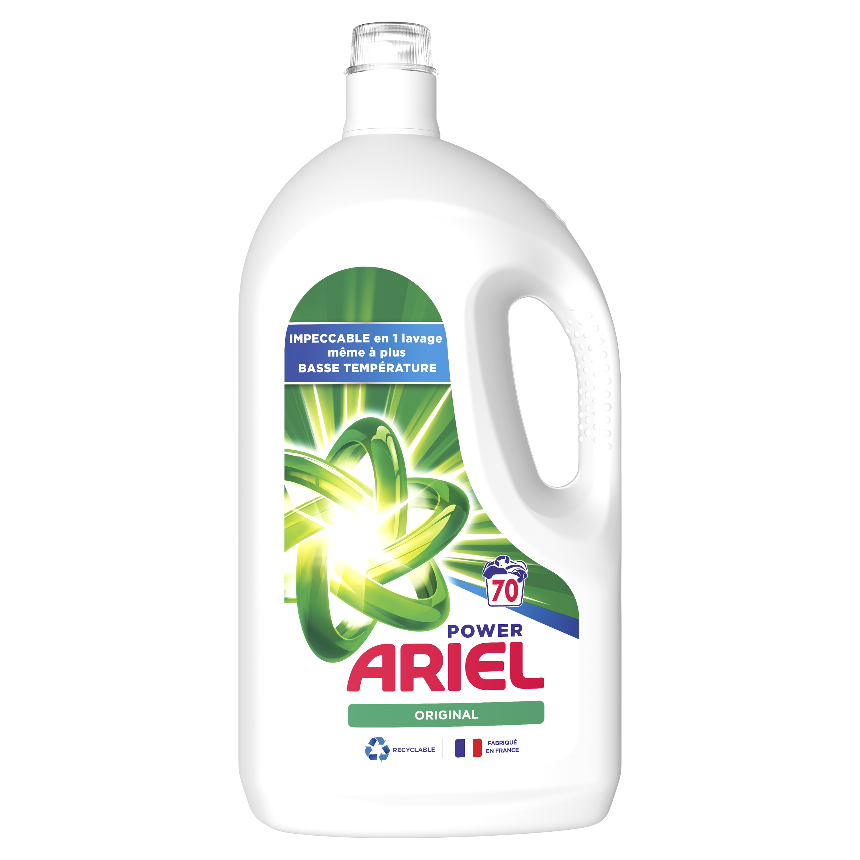 Ariel lessive liquide Régulière 70 lavages