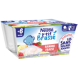 Nestlé NESTLE P'tit brassé petit pot dessert lacté à la banane et fraise sans sucres ajoutés dès 6 mois