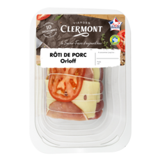 VIANDES CLERMONT Rôti de porc Orloff 800g