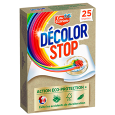 DECOLOR STOP Lingettes anti-décoloration éco-protection 25 lingettes