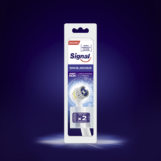SIGNAL White Now recharge pour brosse à dents électrique 2 brossettes