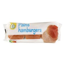 POUCE Pain hamburger x6 300g