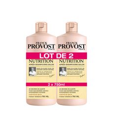 FRANCK PROVOST Expert Nutrition après-shampooing cheveux secs 2x750ml