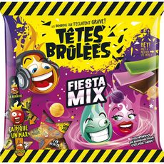TÊTES BRÛLÉES Fiesta Mix Bonbons piquants 820g