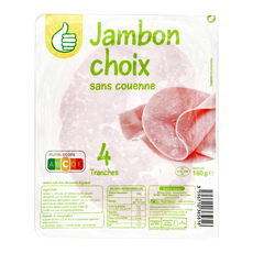 POUCE Jambon 4 tranches 180g
