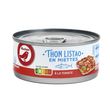AUCHAN Miettes de thon à la tomate 160g