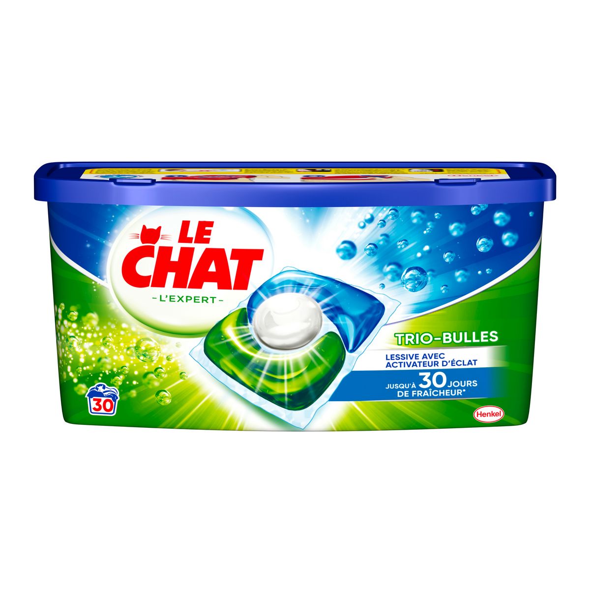 LE CHAT Triobulles lessive capsules activateur d