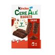 KINDER CereAlé biscuits aux 7 céréales cacao 6 sachets fraîcheur 204g