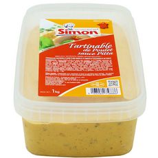 SIMON Tartinable de poulet sauce pitta 1kg