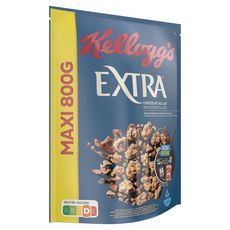 KELLOGG'S Céréales Extra chocolat au lait 800g