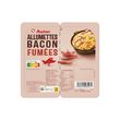 AUCHAN Allumettes de bacon fumées 2x75g