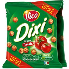 VICO Dixi à la tomate sans huile de palme lot de 2 2x42g