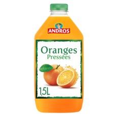 ANDROS Jus d'oranges pressées 1,5L