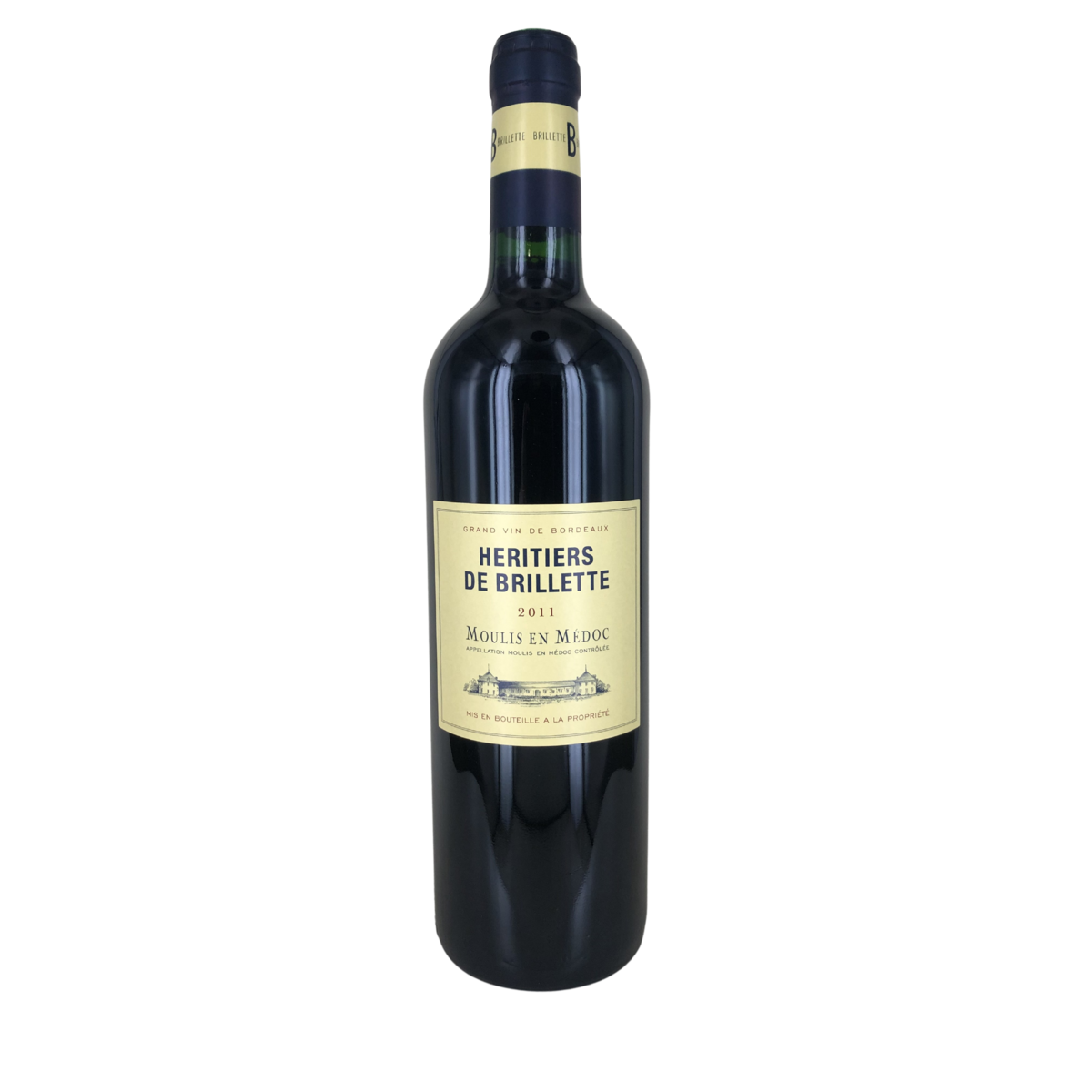 Vin rouge AOP Moulis-en-Médoc Héritiers de Brillette 2016 75cl