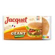 JACQUET Burgers géant brioché 4 pièces 320g