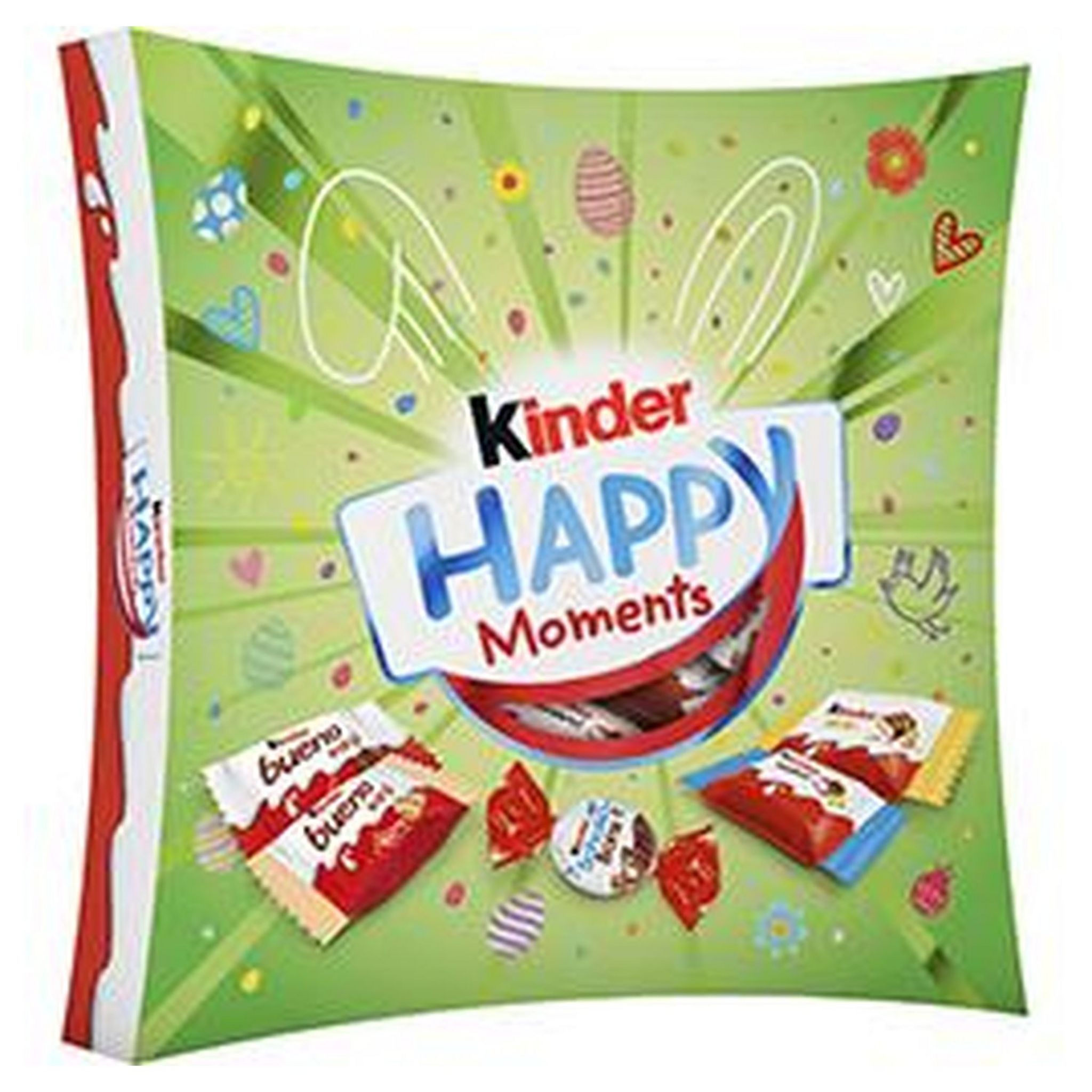 KINDER Happy Moments mini assortiment de chocolats 242g pas cher