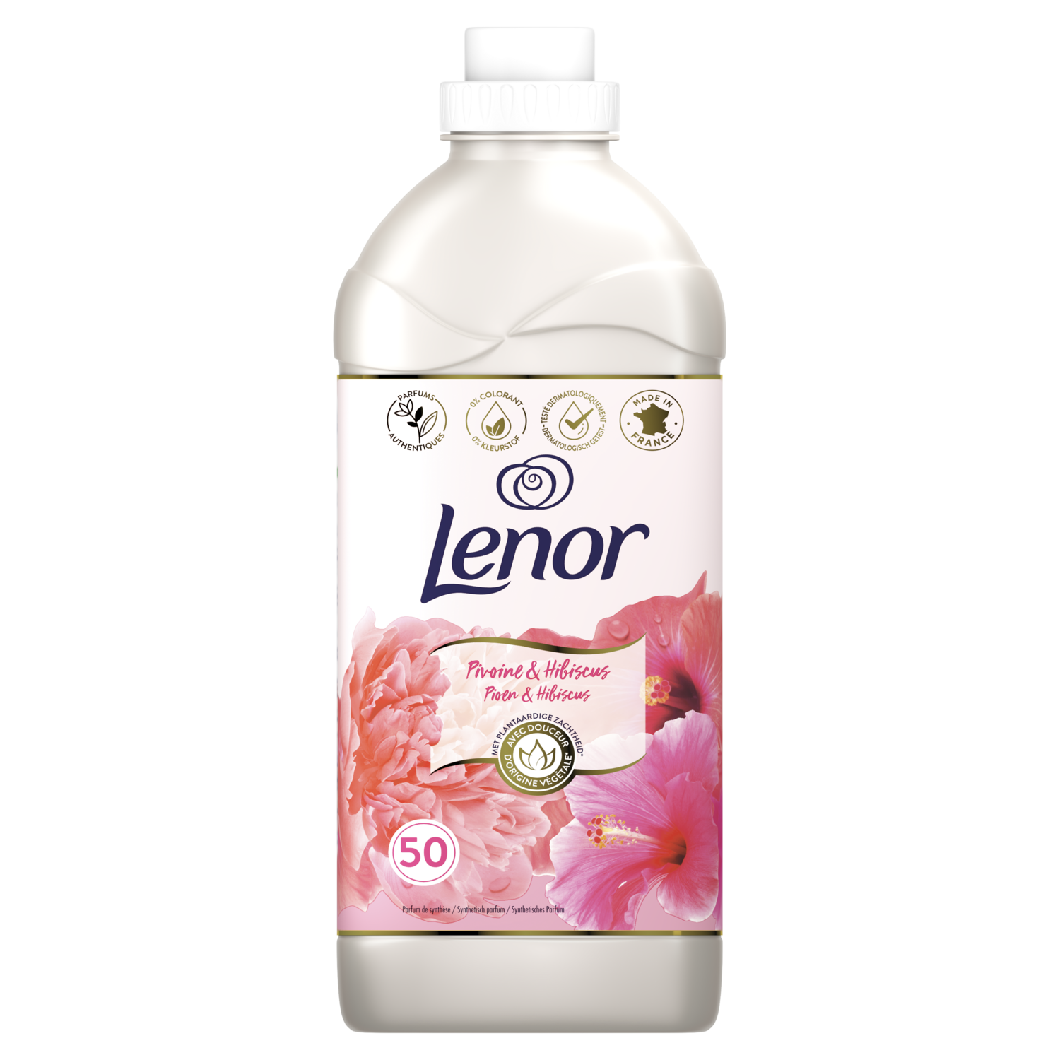 Lenor Adoucissant Parfumelle Perle de Pivoine 22 Lavages 550ml