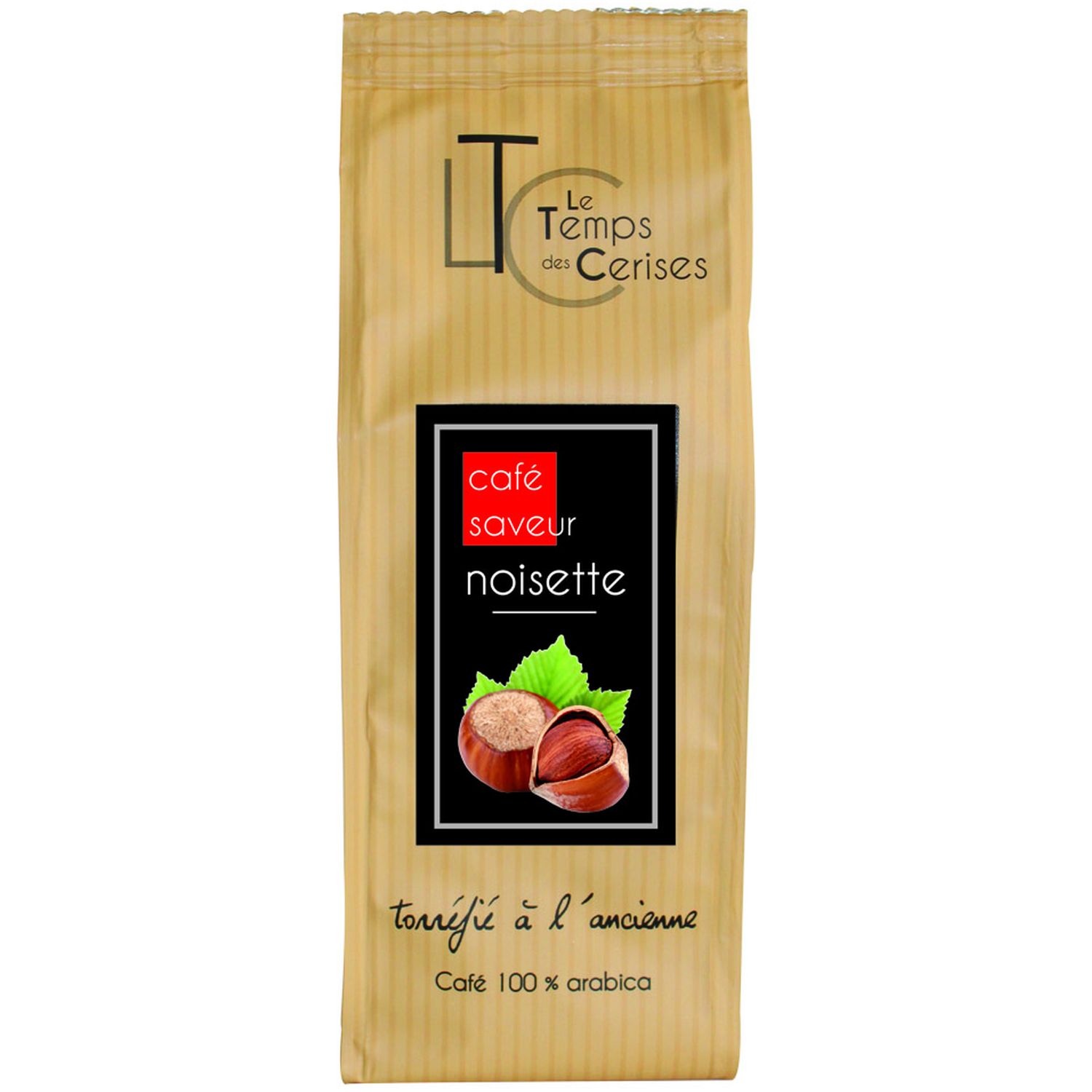 Café saveur noisette grain - Le Temps des Cerises - 250 g