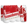 KRONENBOURG Bière blonde 4,2% boîtes 6x50cl