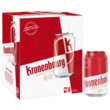 KRONENBOURG Bière blonde 4,2% boîtes 18x33cl