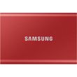 samsung disque dur ssd ext t7 500g rg 3.2 - rouge