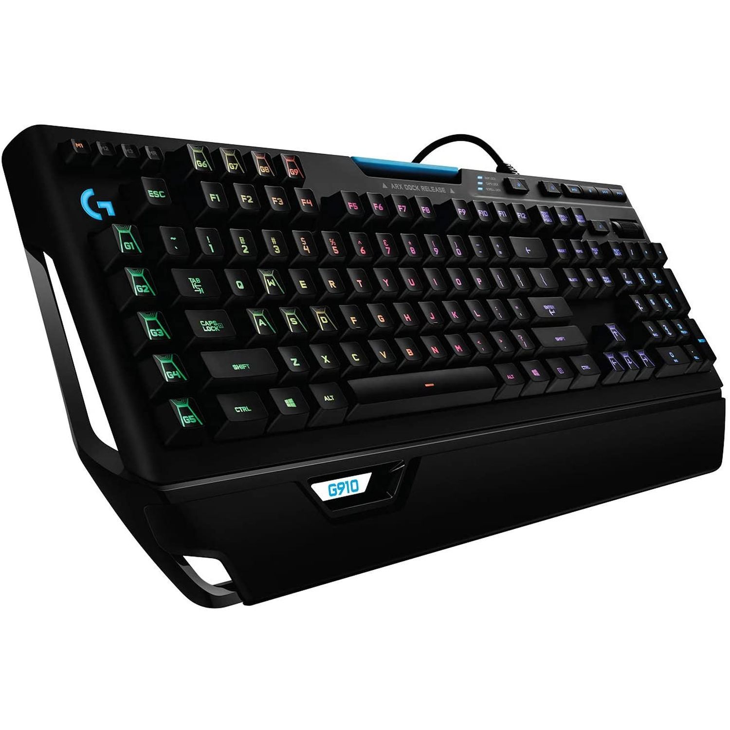 LOGITECH Clavier G910 G ORION SPECTRUM - Noir pas cher 