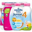 CANDIA BABY 4 lait junior liquide dès 20 mois 6x1l