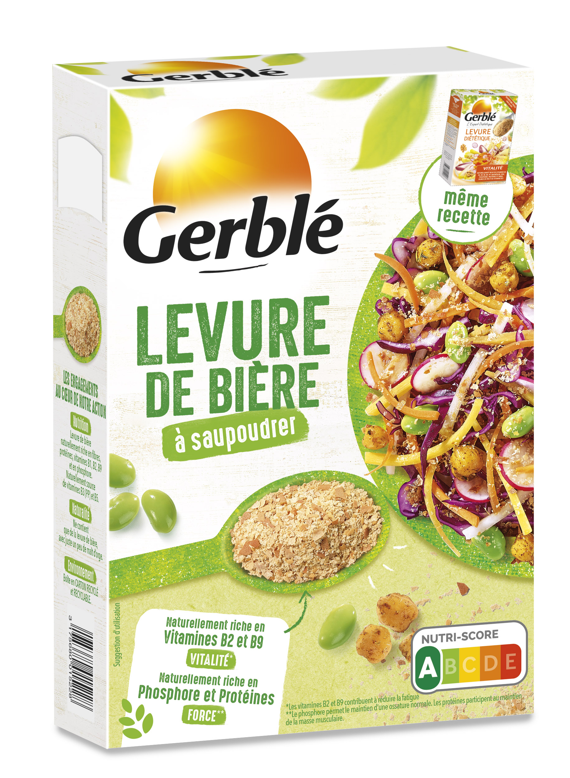 Gerble Levure De Bière À Saupoudrer 150G Pas Cher À Prix Auchan