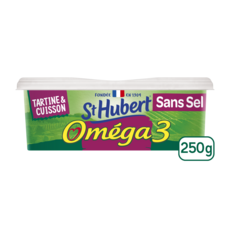 ST HUBERT Margarine oméga 3 sans sel 250g