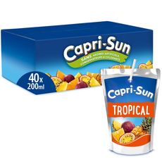 CAPRI-SUN Boisson au jus de fruits multivitamines 40x20cl